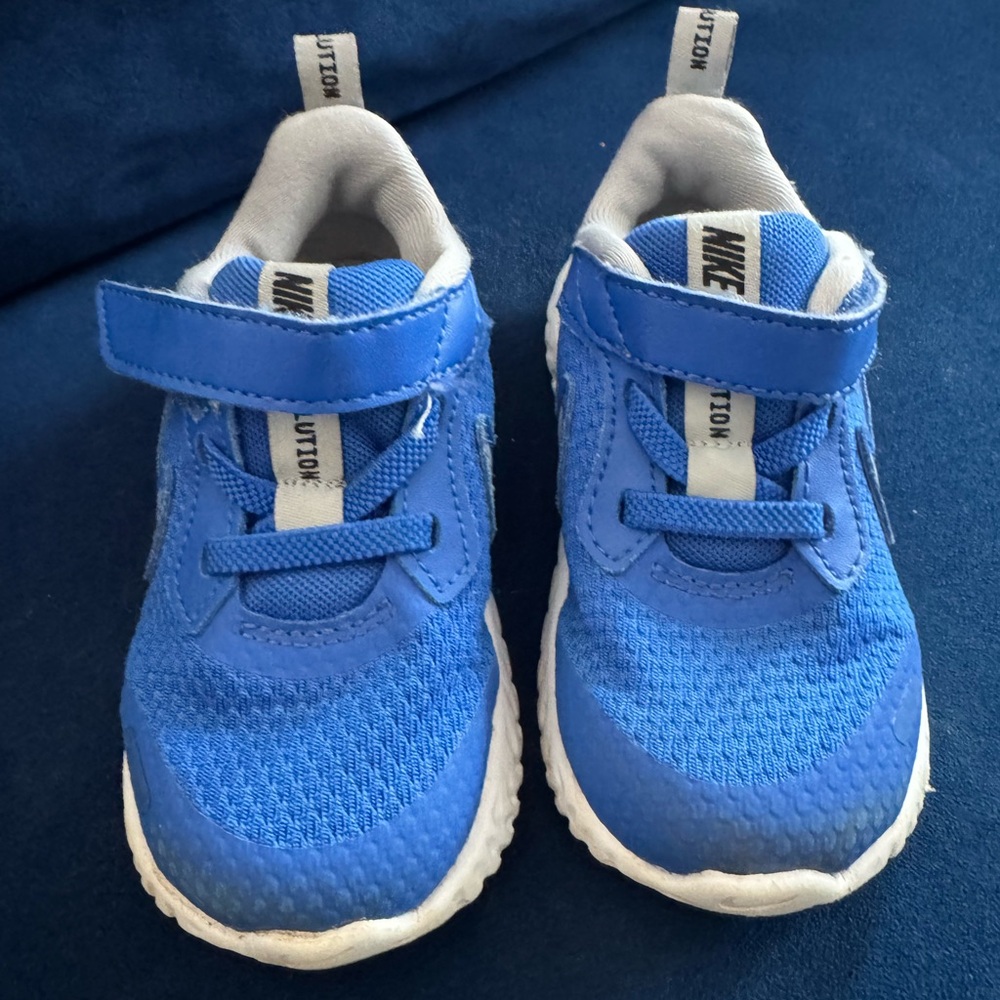 Nike Kids Bright Blue Sneakers